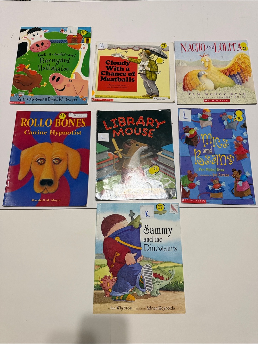 Assorted Scholastic & Children’s Picture Books - Colorful Kids Collection